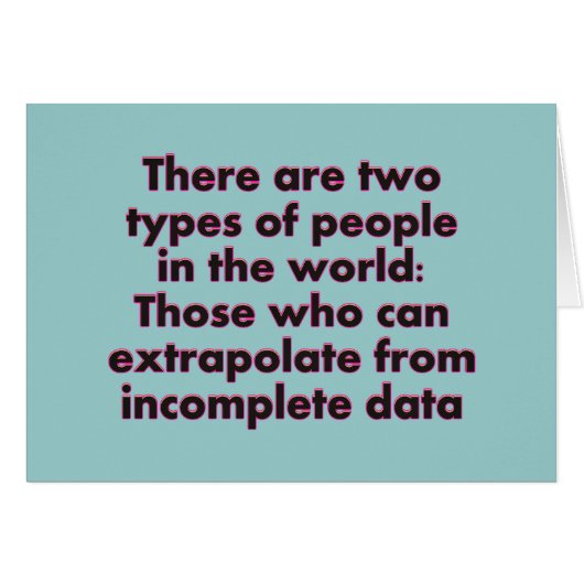 Extrapolate This... (Front Horizontal)