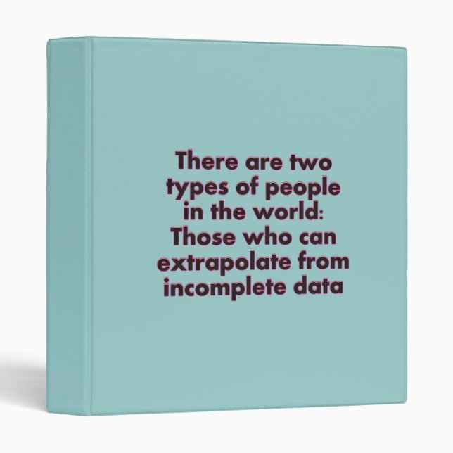 Extrapolate This... Binder (Front/Spine)