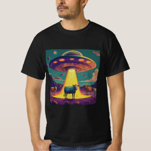 Extraterrestrial Abduction Day Cow Abduction T-Shirt