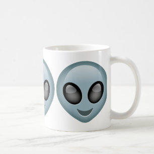 Extraterrestrial Alien Emoji Coffee Mug