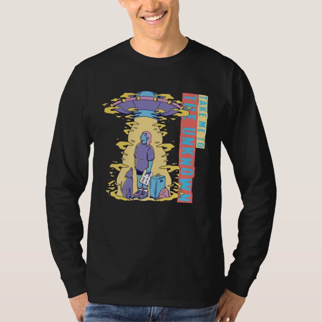 extraterrestrial Alien science fiction T-Shirt (Front)