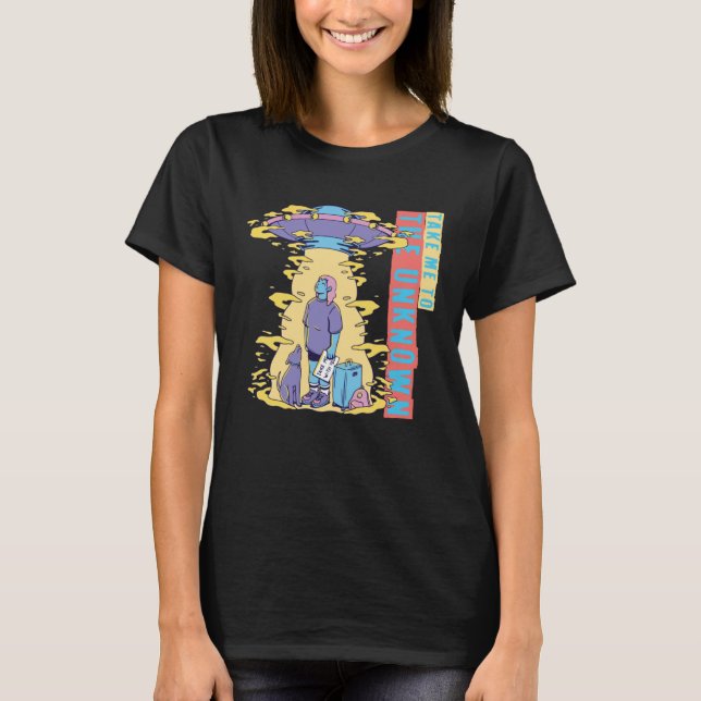 extraterrestrial Alien science fiction T-Shirt (Front)