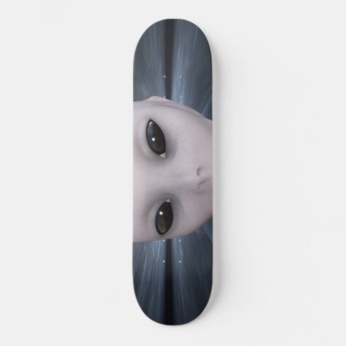 Extraterrestrial Alien Skateboard