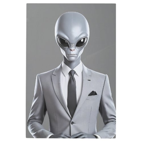 Extraterrestrial Eloquence Two Metal Print