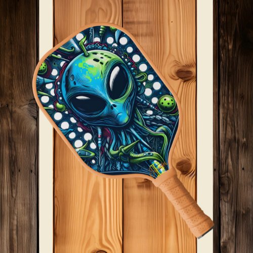 Extraterrestrial Encounter Amongst an Array of Obj Pickleball Paddle