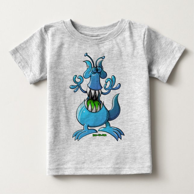Extraterrestrial Monster Baby T-Shirt (Front)