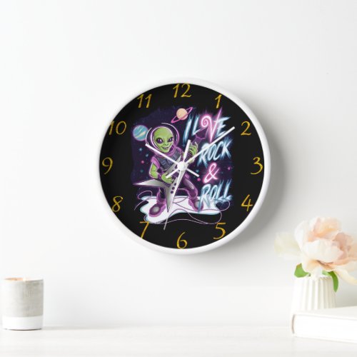 Extraterrestrial Serenade Clock