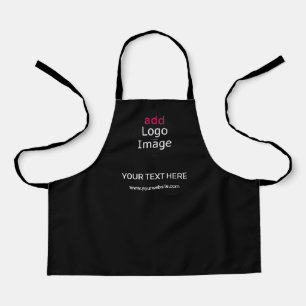 Extravagant Professional Minimal Custom Black  Apron