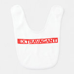 Extravagant Stamp Baby Bib