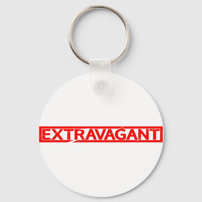 Extravagant Stamp Keychain (Front)