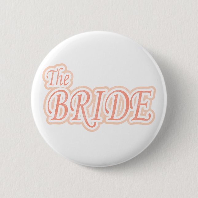 Extravaganza Bride Pinback Button (Front)
