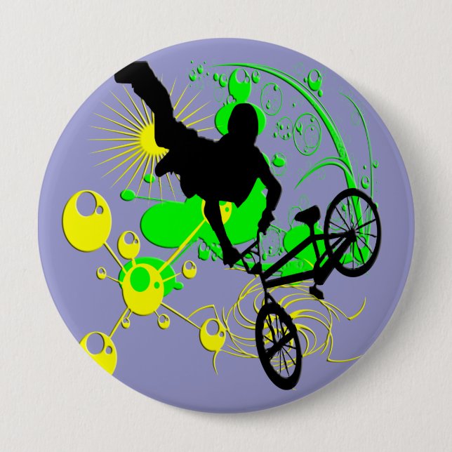 Extreme Biking Button (Front)