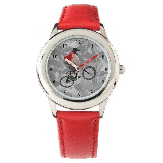 Extreme Biking Design Watch (Front)