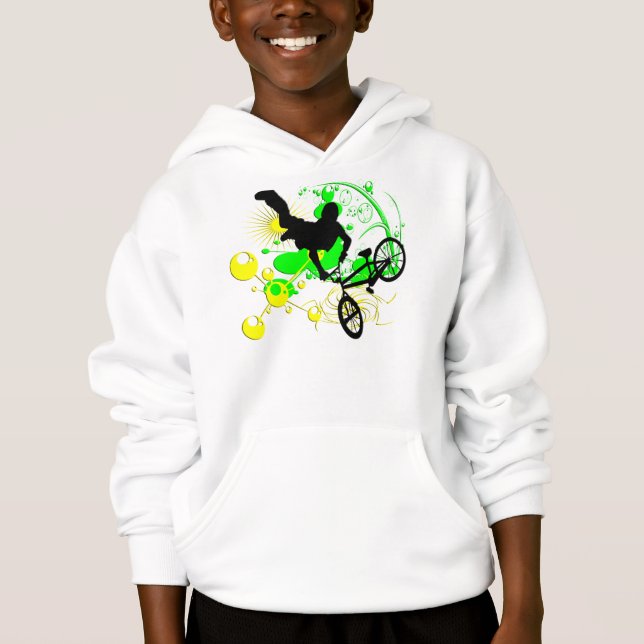 Extreme Biking Hoodie (Front)