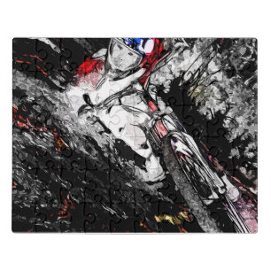 Extreme BMX Rider - Mountain Bike Racer  Jigsaw Puzzle