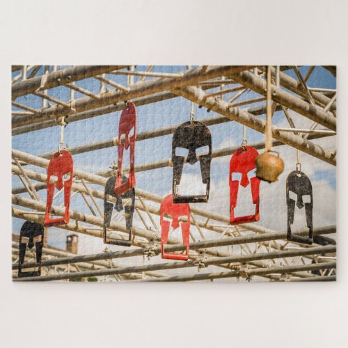 extreme challenge Spartan race Jigsaw Puzzle