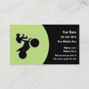 Extreme Cycling Business Cards at Zazzle