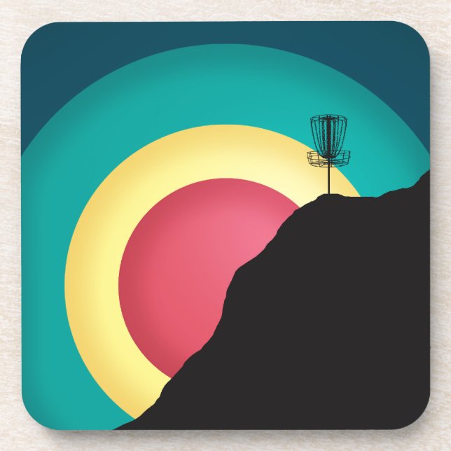 Extreme Disc Golf Beverage Coaster (Front)