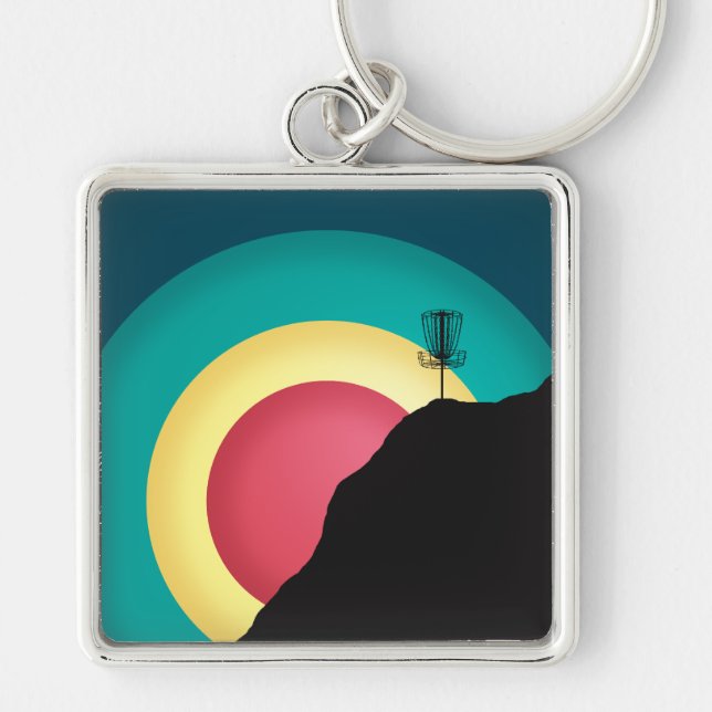 Extreme Disc Golf Keychain (Front)