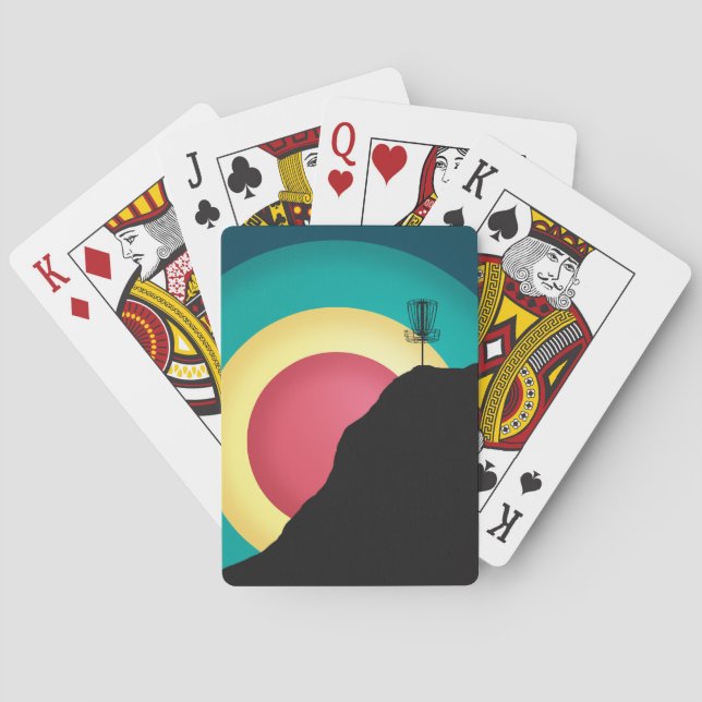 Extreme Disc Golf Poker Cards (Back)