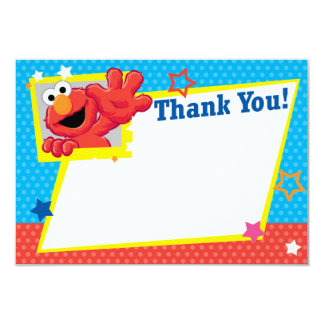Extreme Elmo Thank You Card