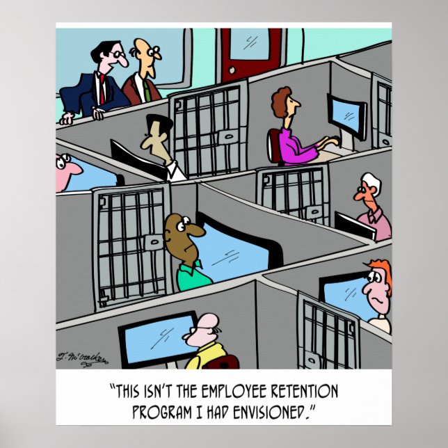 Extreme Employee Retention Program Poster (Front)