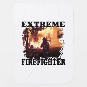 Extreme Firefighter Swaddle Blanket