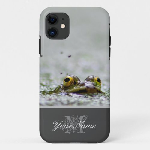 Extreme frog macro with golden eyes Case_Mate iPh iPhone 11 Case