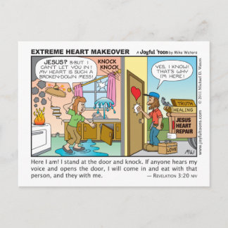 Extreme Heart Makeover postcard