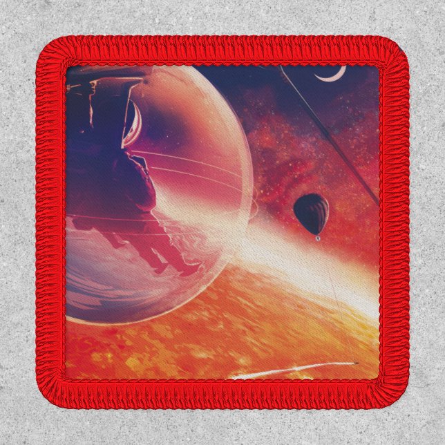 Extreme Hot Air Balloon on Volcanic Hellscape Patch (Front)