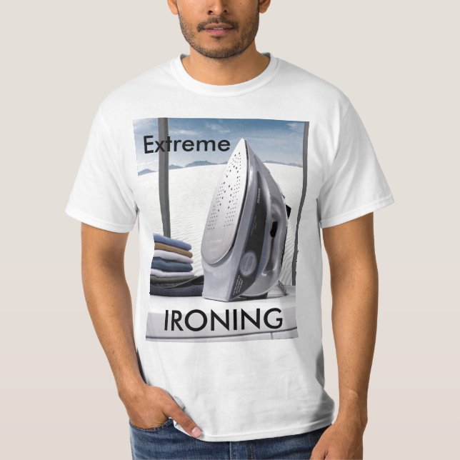 Extreme Ironing T-Shirt (Front)