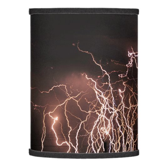 Extreme lightning bolts lamp shade (Left)