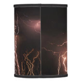Extreme lightning bolts lamp shade (Back)