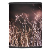 Extreme lightning bolts lamp shade (Front)