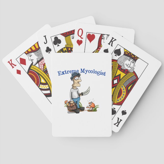 Extreme Mycologist Poker Cards (Back)