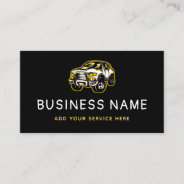 Extreme Off-road Vehicle Sports Car Auto Repair Business Card at Zazzle