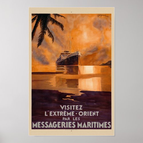Extreme_Orient Far East Vintage Poster 1931