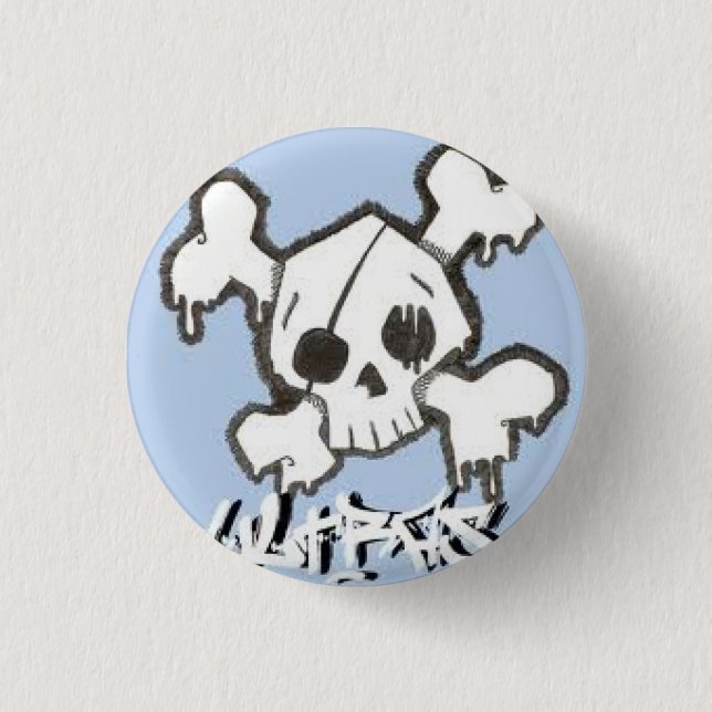 extreme pinback button (Front)