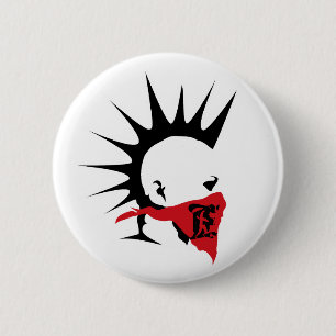 Extreme Punk Logo Button