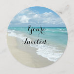 Extreme Relaxation Beach View Invitation