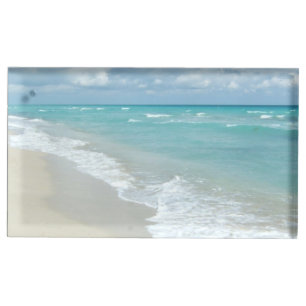 Extreme Relaxation Beach View Ocean Table Number Holder