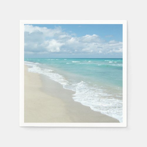 Extreme Relaxation Beach View Paper Napkins
