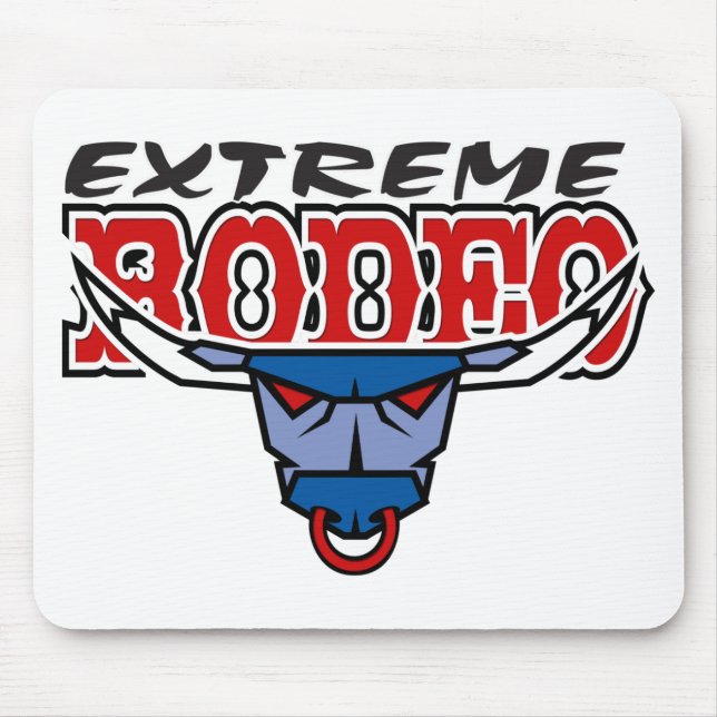 Extreme Rodeo Mouse Pad (Front)