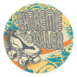 Extreme Roller Tshirts and Gifts Classic Round Sticker