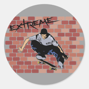 Extreme Skateboarding stickers