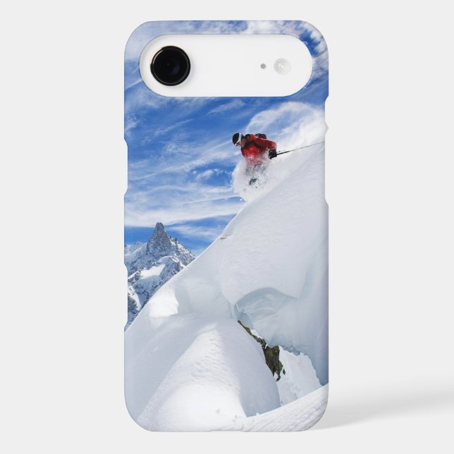 Extreme Ski Case-Mate iPhone Case (Back)