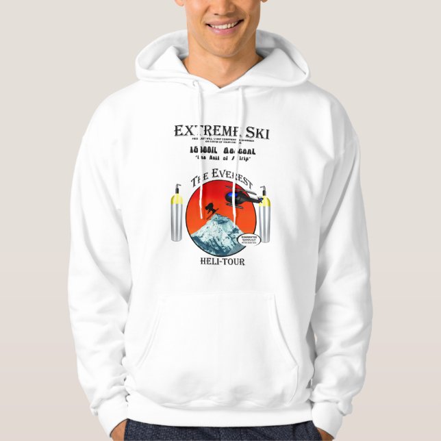Extreme Ski The Everest Heli-Tour Hoodie (Front)