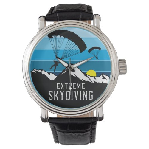 Extreme Skydiving Parachute Sports   Watch