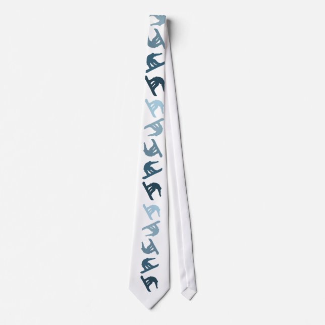 Extreme Snowboarding Tie (Front)
