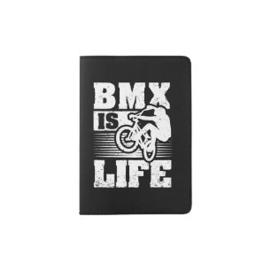 Extreme Sports Biking Bicycle Motocross Biker BMX Passport Holder